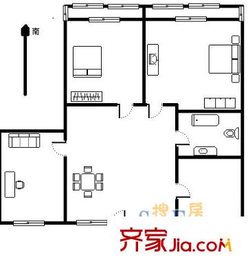 上海 新华苑 户型图
