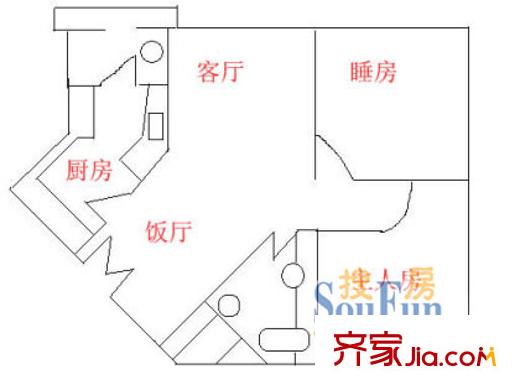 上海 新华苑 户型图
