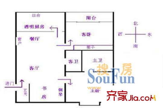 上海 新华苑 户型图