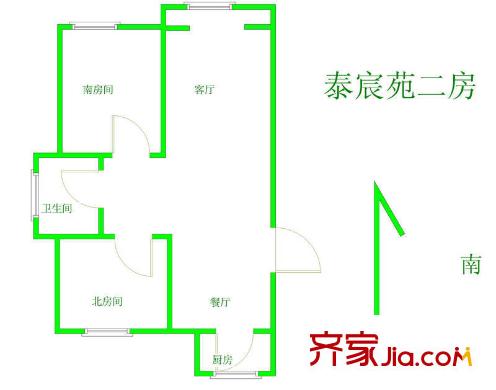 上海 泰宸苑一期 户型图