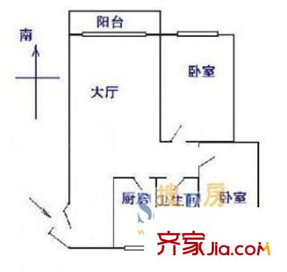 康橋花園東園 0室 戶型圖