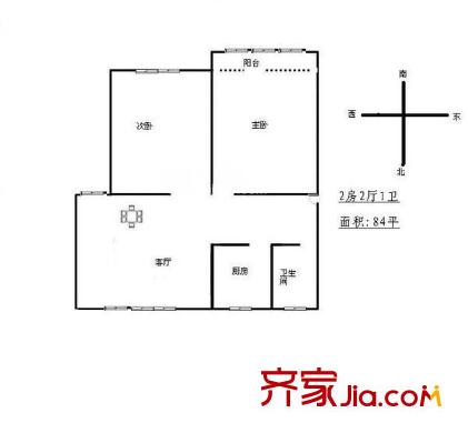 康橋花園東園 0室 戶型圖