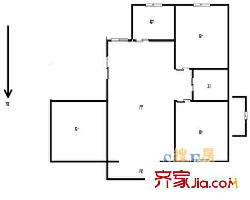 上海 复泰华庭 户型图