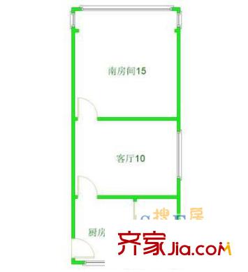 上海 长风四村 户型图