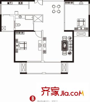 上海 好旺花苑 户型图