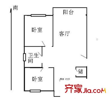上海 麗都成品 戶型圖