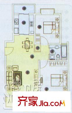 上海 麗都成品 戶型圖