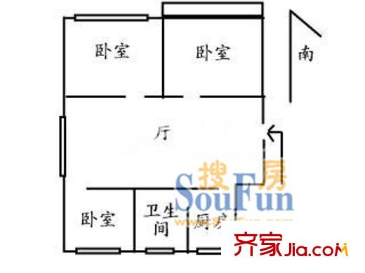 上海 南華城 戶型圖