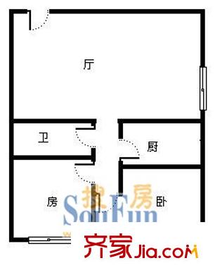上海 蒲汇新村 户型图