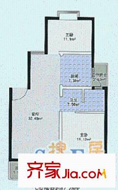 上海 美树铭家 户型图