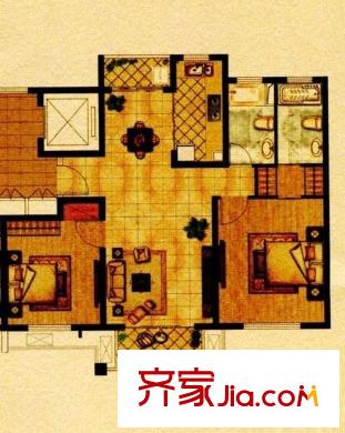 張江湯臣豪園三期 0室 戶型圖
