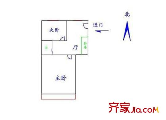 上海 彭五小区 户型图