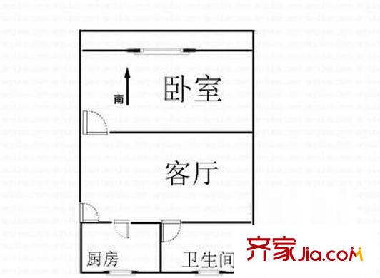 上海 彭五小区 户型图