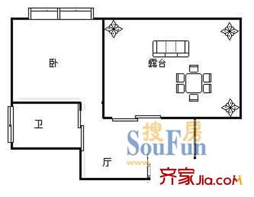 上海 复星新苑 户型图