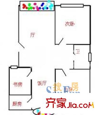 莘南花苑 3室 户型图