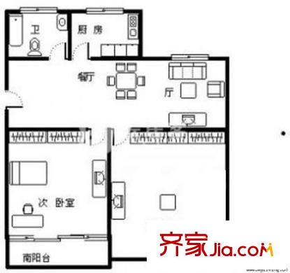 上海 白浪新村 户型图