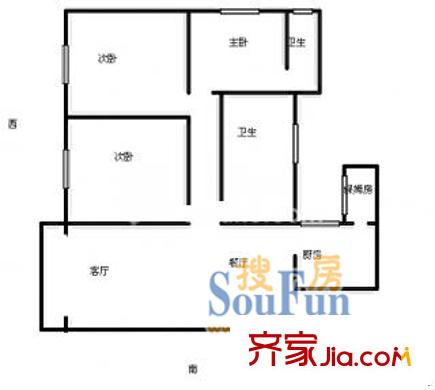 上海 恒昌花园 户型图