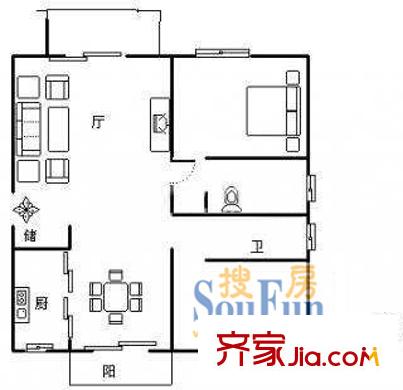 上海 紫竹軒 戶型圖