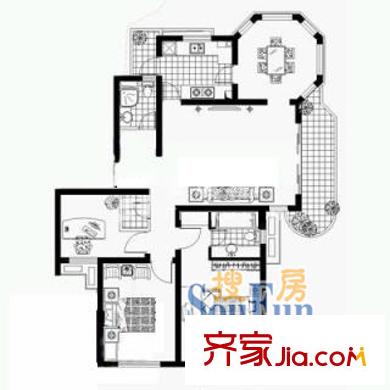 上海 紫竹軒 戶型圖