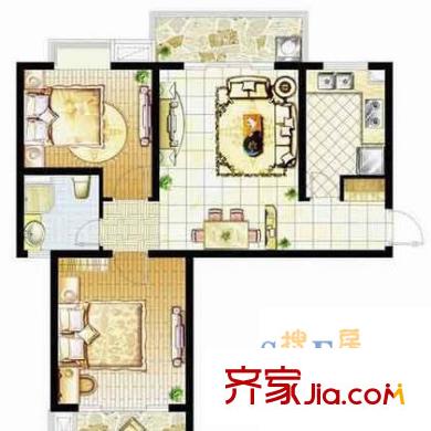 上海 上泰绅苑 户型图