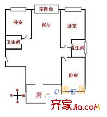 上海 上泰绅苑 户型图