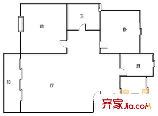 上海 潼港六村 戶型圖