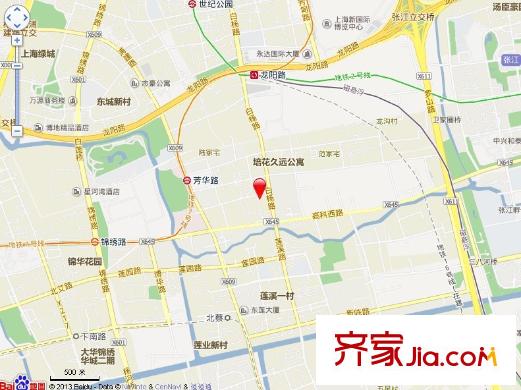 培花七村交通圖