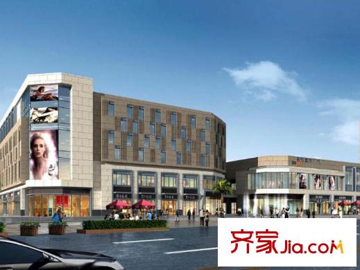 新城香溢平方米庭配套图项目自带商业街区