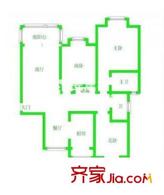 上海 嘉秀新苑 户型图