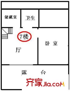 上海 屹立家园 户型图
