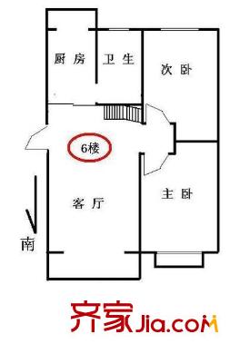 屹立家园 2室2厅1卫1厨