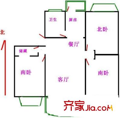 上海 屹立家园 户型图