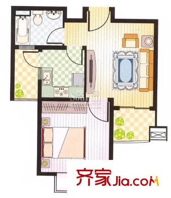 上海 鑫都城云天绿洲 户型图