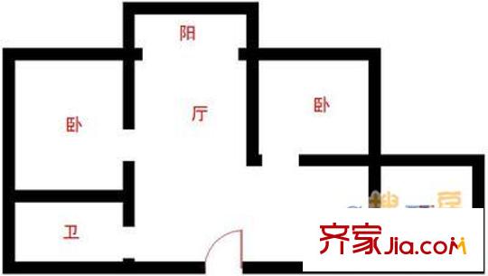上海 城市庭园 户型图