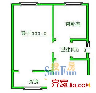 上海 同济新村 户型图