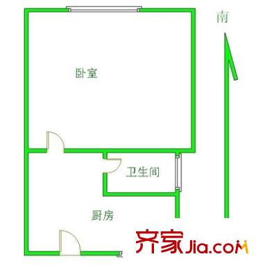 上海 同济新村 户型图