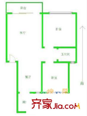 上海 永和阳光苑 户型图