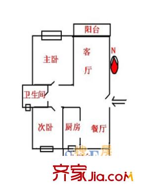 上海 周康一村 戶型圖