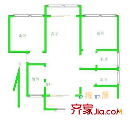 上海 新川苑 戶型圖