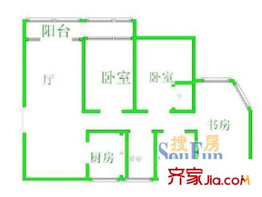 上海 博文家園 戶型圖