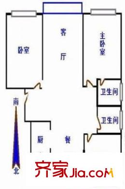 上海 疊翠苑 戶型圖