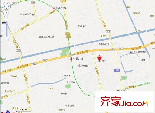 新德路506弄小區(qū)交通圖