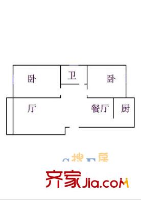 新德路506弄小區(qū)戶型圖新德路506弄 2室 戶型圖 2室2廳1衛(wèi)1廚