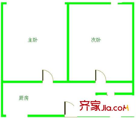 上海 甘泉三村 户型图
