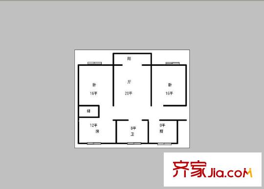 荣和苑 0室 户型图