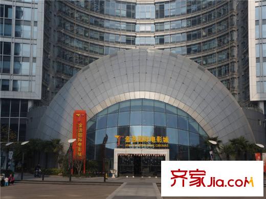 中海紫御豪庭配套图周边-(绿洲中环)金逸影院