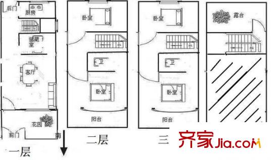 永康路新里 4室 戶型圖