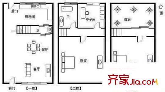 永康路新里 6室 戶型圖