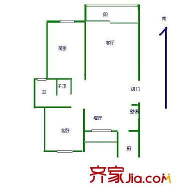 上海 风华水岸 户型图