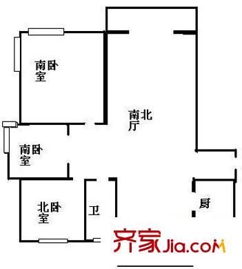 上海 珠江香樟南园三期 户型图
